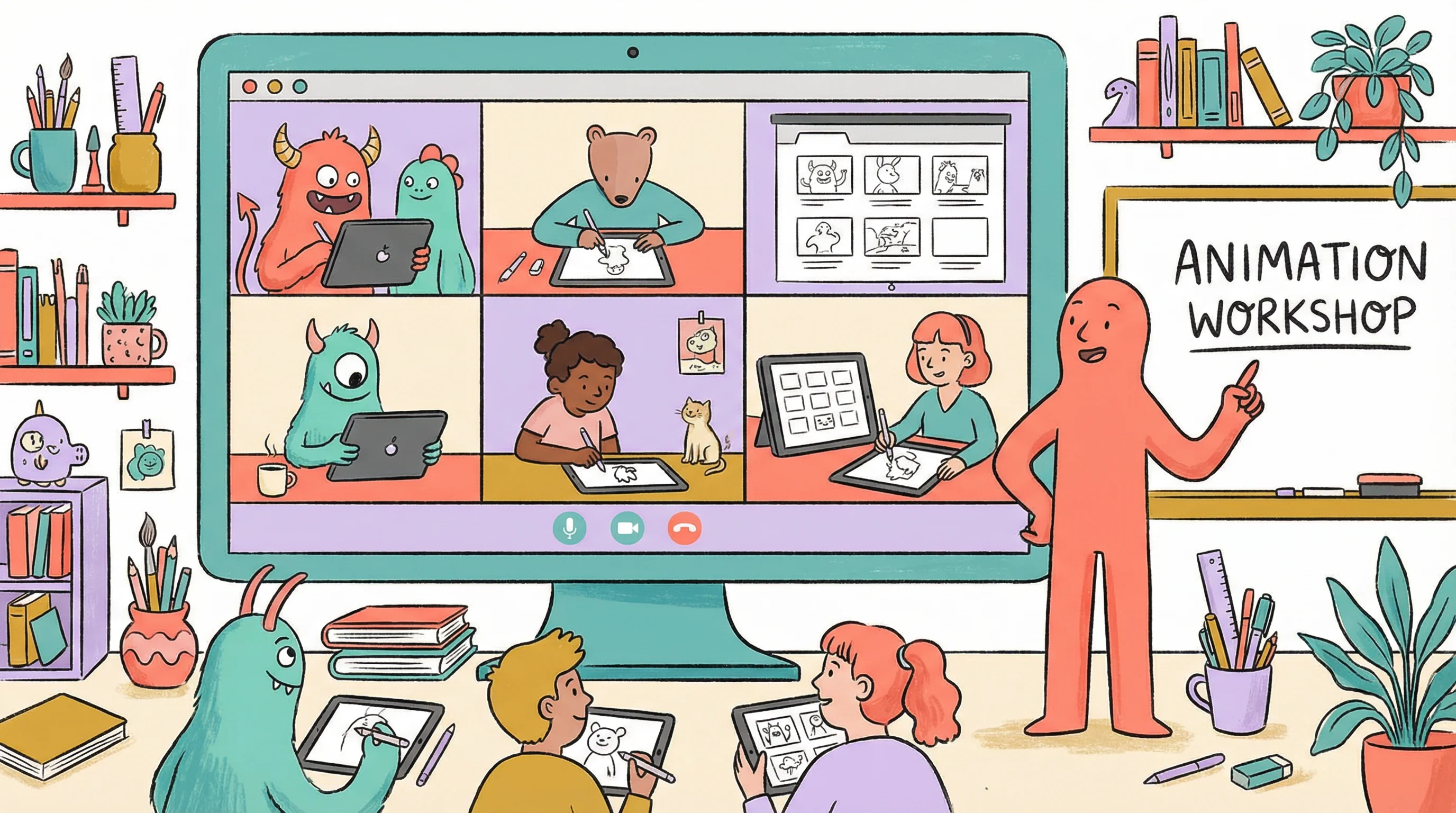 同人动漫 | 专业动漫内容聚合平台 | 百万同人创作者的动漫家园在线动画工作坊活动 - 动画师在线教学与交流